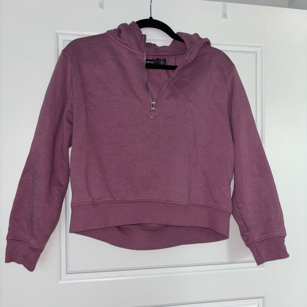 Women’s purple hoodie